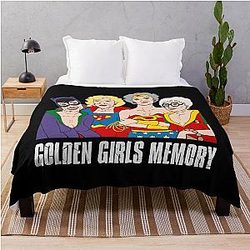 Golden Girls Memory Throw Blanket