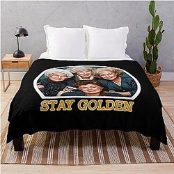 Golden Girls Stay Golden Throw Blanket