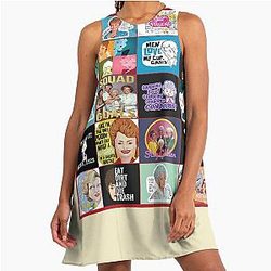 The Golden Girls American TV Sitcom A Line Dress