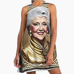 Golden girls with Age design A-Line Dress