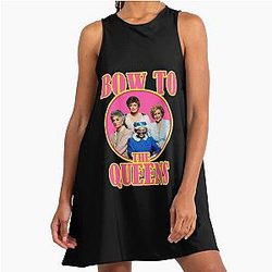 Golden Girls Bow To The A-Line Dress