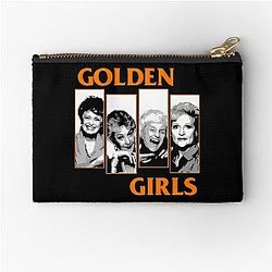 Golden Zipper Pouch