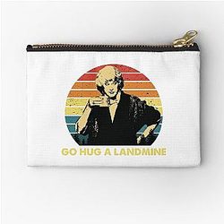 Dorothy Zbornak Go Hug A Landmine The Golden Girls Zipper Pouch