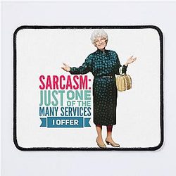 Golden Girl Mouse Pad
