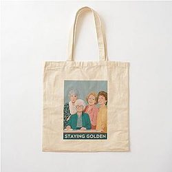 Staying Golden Golden Girls Cotton Tote Bag