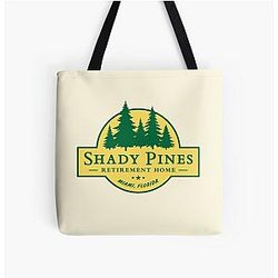 Shady Pines Retirement Home The Golden Girls All Over Print Tote Bag