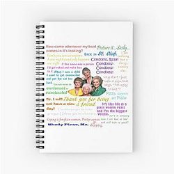 Golden Girls Quotes Notebook