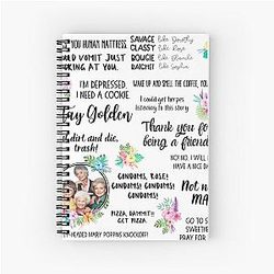 Stay Golden The Golden Girls Spiral Notebook