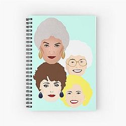 Golden Girls Spiral Notebook