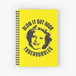 Golden Girls Blow it out Tube T-Shirt Notebook