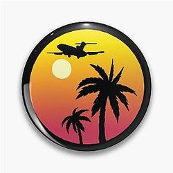 Golden Girls in Miami Florida Pin