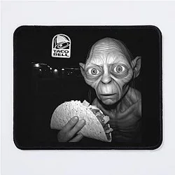 Gollum Taco Hobbit Meme Mouse Pad