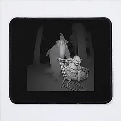 Grey Gandalf Wizard Gollum Meme Mouse Pad
