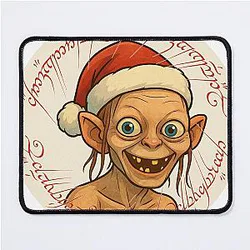 Merry Gollum Mouse Pad