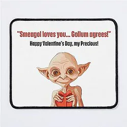 Lord of the Rings Gollum My Precious Mouse Pad