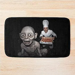 Epic Fantasy Humor Middle-earth LOTR Gollum Funny Bath Mat
