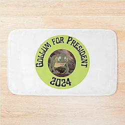 Gollum for President Bath Mat