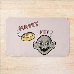 Marry Me? Gollum and the Ring Bath Mat