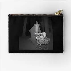 Grey Gandalf Wizard Gollum Meme Zipper Pouch