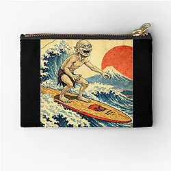 Gollum Surfing the great wave in Japan
