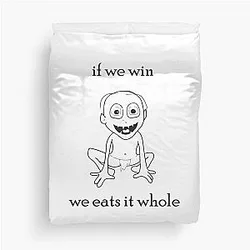 Gollum T-Shirt and Duvet Cover