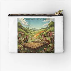Funny Hobbit Gollum Ping Pong Precious Gift Tees Zipper Pouch