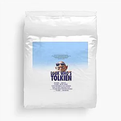 Gollum T-Shirt Look Who's Tolkien Duvet Cover