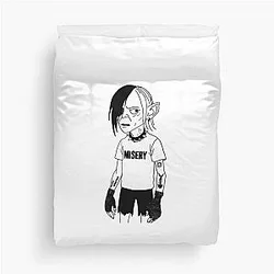 Emo Gollum Duvet Cover