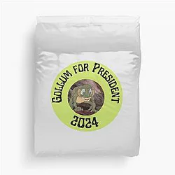 Gollum for President Duvet Cover