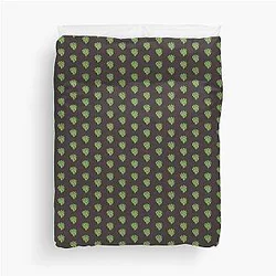 Crassula ovata Gollum Duvet Cover