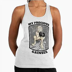 Gollum T-Shirt Racerback Tank Top