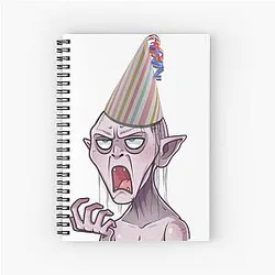 Gollum's Spiral Notebook