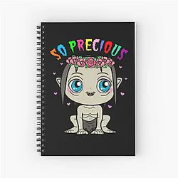 Gollum, Spiral Notebook