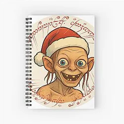Merry Precious Festive Spiral Notebook