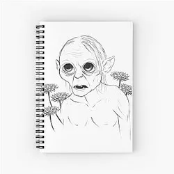 Gollum - Lord of the Rings Notebook