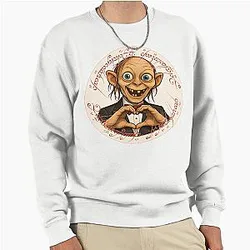 Sméagol Loves You (Valentine's Gollum) Pullover Sweatshirt