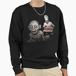 Epic Fantasy Humor Middle-earth LOTR Gollum Funny Pullover Sweatshirt