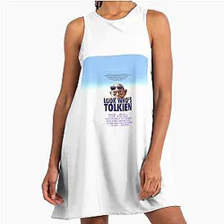Gollum T-Shirt. Look Who's. Tolkien A-Line Dress.