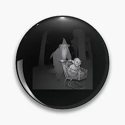 Grey Gandalf Wizard Pushing Gollum Shopping Meme Pin