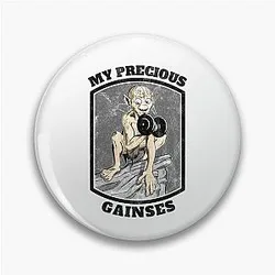 Gollum T-Shirt My Precious Pin