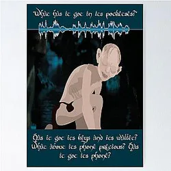 Gollum Poster