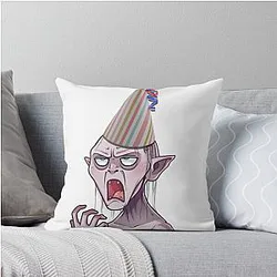 Gollum Birthday Throw Pillow