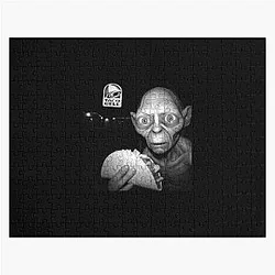 Gollum Funny Hobbit Meme Jigsaw Puzzle