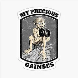 Gollum My Precious T-Shirt Sticker