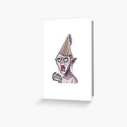 Gollum's Birthday Greeting Card