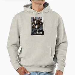The Hunt For Gollum Poster Pullover Hoodie