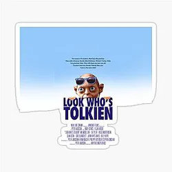 Gollum Tolkien Sticker