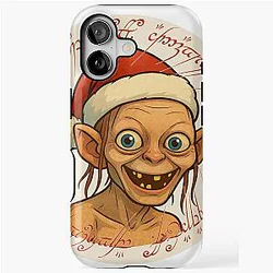 Merry Precious Festive Gollum iPhone Tough Case