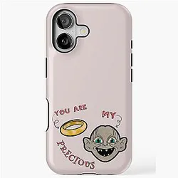 You Are My Precious Gollum and Ring iPhone Tough Case