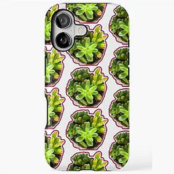 Jelly bean and Gollum succulents iPhone case